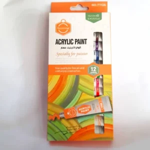 Keep Smiling Acrylic Paint (12Colors 12ml)