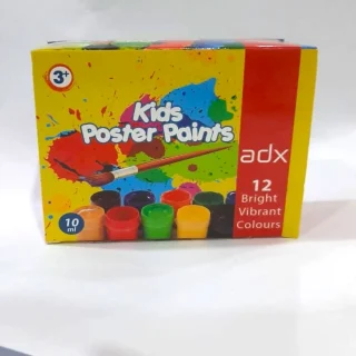 Adx Poster Colors Pack (12Colors 10ml)