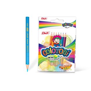 Dux Pencil Color Half Size 12pcs