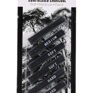 KeepSmiling Compressed Charcoal Sticks 6pcs