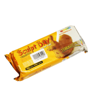 MUNGYO Air Dry Clay (Terracotta Color)250gm