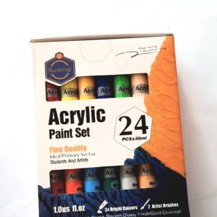 Keepsmiling Acrylic Paint Tube Set 30ml x 24 pcs