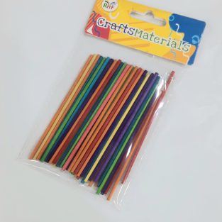 Craft Colorful Small Sticks For Art