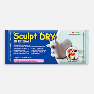 MUNGYO Sculpt Air Dry Clay Colorable  1kg