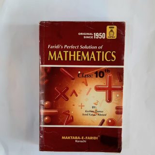Faridi Mathematics Guide For Class 10th