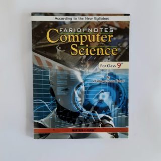 Faridi Computer Science Guide For Class 9th