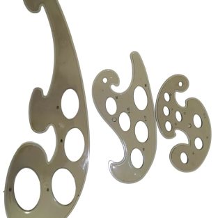French Curve Scale Set