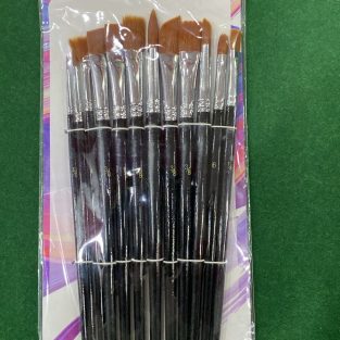 Luxury Masterpiece Bluebird Mixed Brushes Pack of 12
