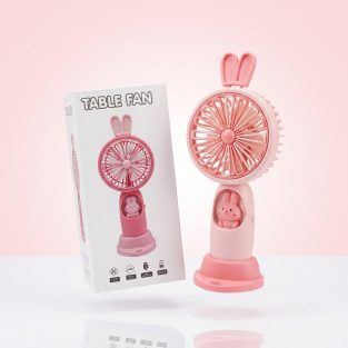 Bunny Designed Electric Handy Charging Portable Fan