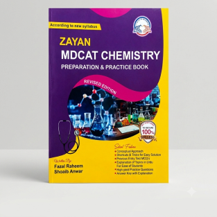 Zayan MDCAT Chemistry Preparation & Practice Book